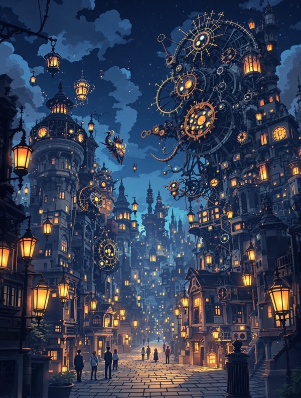 齿轮幻想曲 - 河马影视动漫生产线高清封面 齿轮幻想曲 - Gear Fantasia - 河马影视动漫生产线